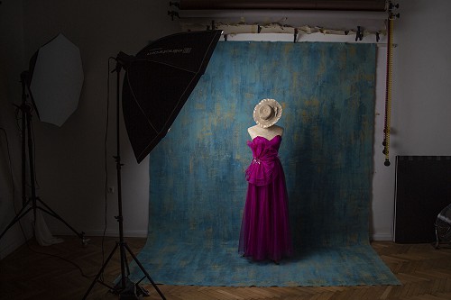 Kék kétoldalas háttér ELADVA